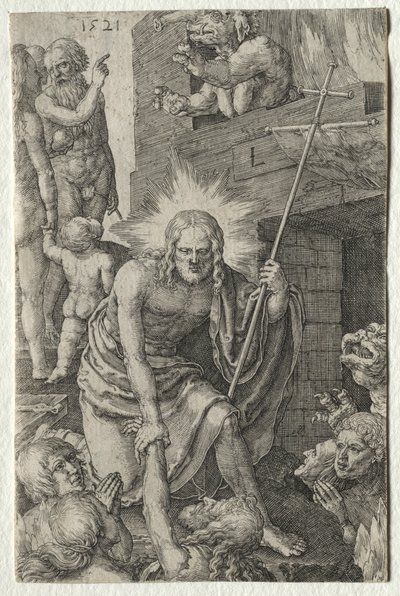 La Passione: Discesa nel Limbo, 1521 da Lucas van Leyden
