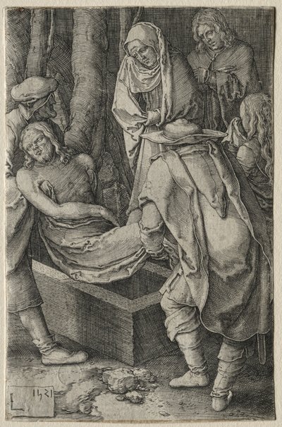 La Passione: La Sepoltura di Cristo da Lucas van Leyden