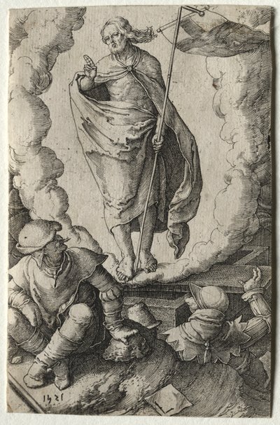La Passione: La Resurrezione, 1521 da Lucas van Leyden
