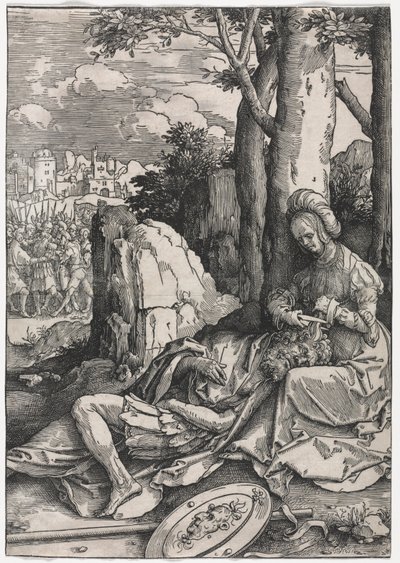 Il potere delle donne: Sansone e Dalila da Lucas van Leyden
