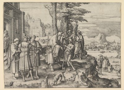 Il ritorno del figliol prodigo, ca. 1510 da Lucas van Leyden