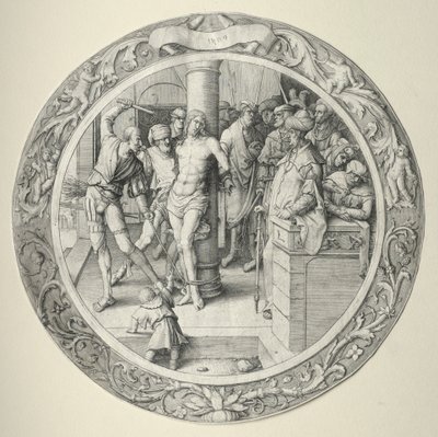 La Passione Rotonda: La Flagellazione, 1509 da Lucas van Leyden