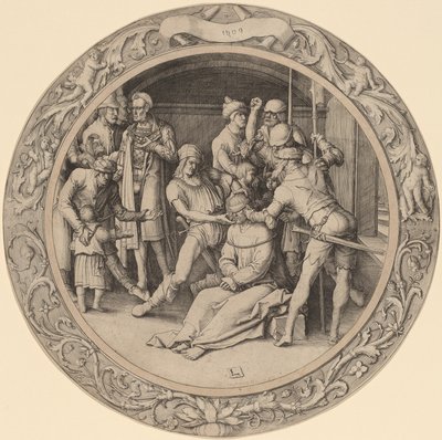 La Derisione di Cristo da Lucas van Leyden