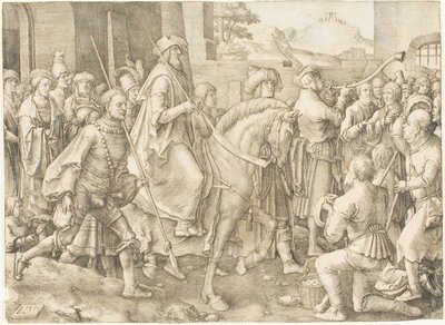 Il Trionfo di Mardocheo da Lucas van Leyden