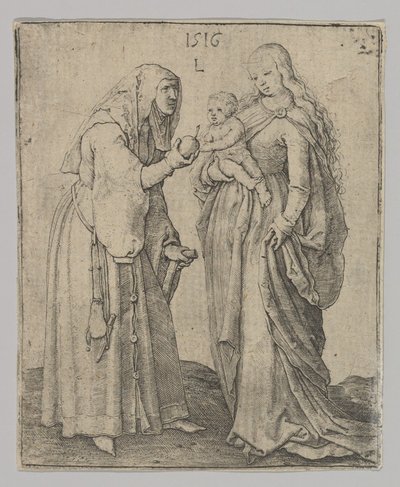 La Vergine con Bambino e Sant