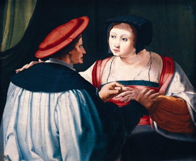 Il fidanzamento da Lucas van Leyden