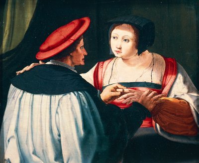 Il fidanzamento da Lucas van Leyden