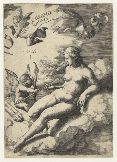 Venere e Cupido da Lucas van Leyden