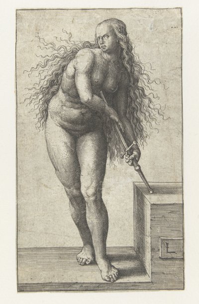 Suicidio di Lucrezia da Lucas van Leyden