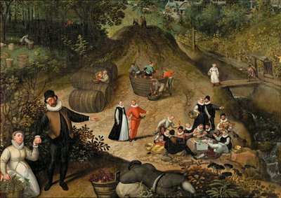 Paesaggio autunnale da Lucas van Valckenborch