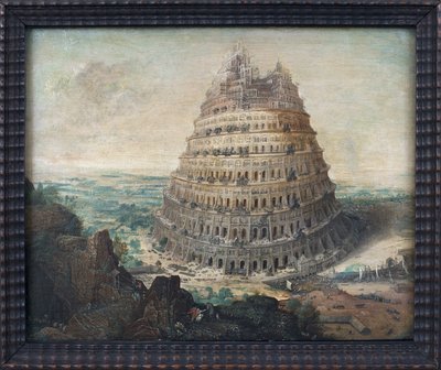 Torre di Babele. Dipinto di Lucas Van Valkenborch (circa 1535-1597) da Lucas van Valckenborch