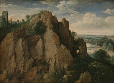 Paesaggio montuoso da Lucas van Valckenborch