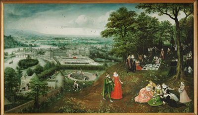 Paesaggio di primavera da Lucas van Valckenborch