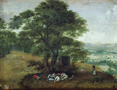 Il raccolto da Lucas van Valckenborch