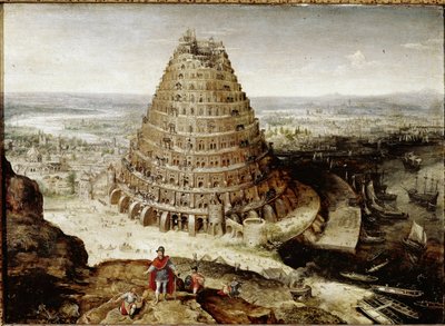 La torre di Babele da Lucas van Valckenborch