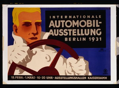 Internationale Automobil-Austellung, Berlino 1931 da Lucian and Rosen F. (fl.1929) Bernhard