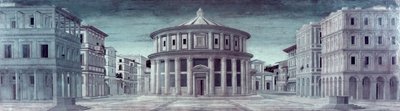 Veduta di una città ideale, XV secolo da Luciano Laurana