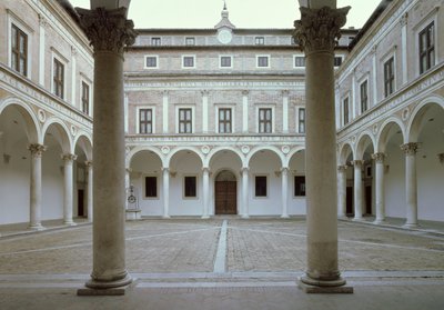 Veduta del Cortile d