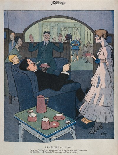 Al fronte interno, illustrazione da 