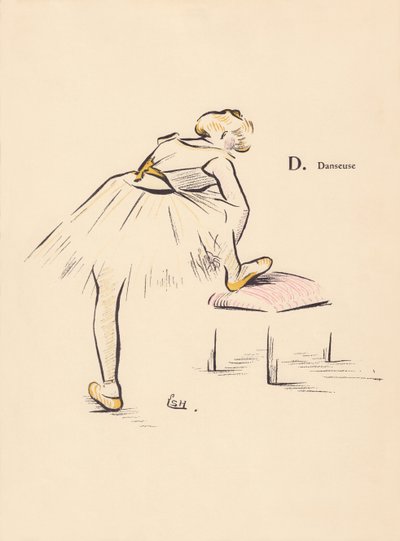 D. Danzatore da Lucien L. (active 1904) Henreaux