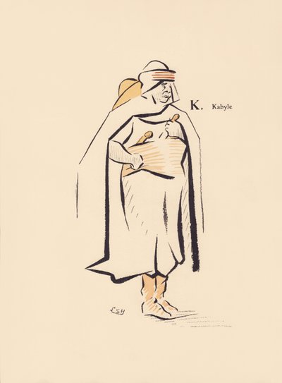 K. Kabyle da Lucien L. (active 1904) Henreaux