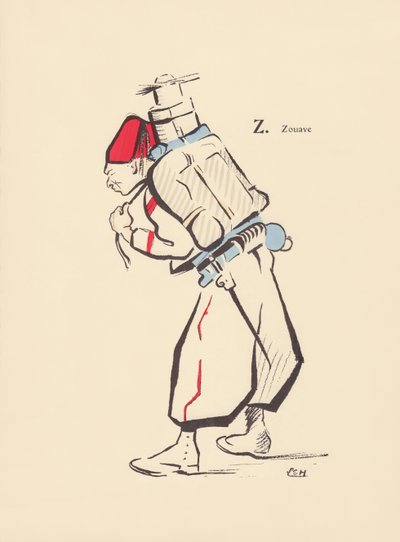 Zouave da Lucien L. (active 1904) Henreaux
