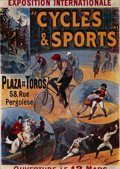 Exposition Internationale Cycles et Sports, pubblicità per l