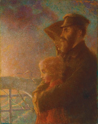 Gli emigrati russi, c. 1900 da Lucien Levy Dhurmer