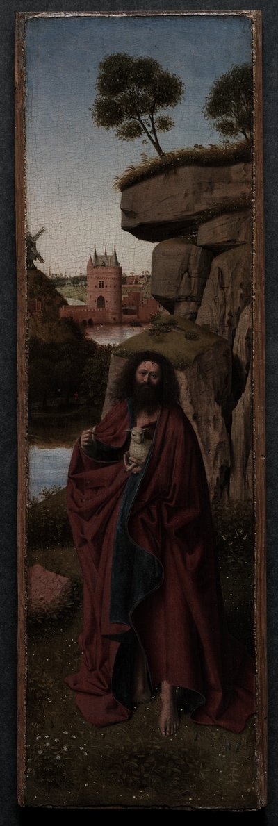 San Giovanni Battista in un Paesaggio da Lucien Lévy Dhurmer