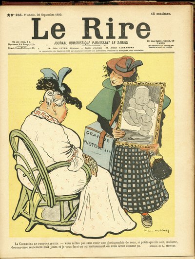 Copertina di "Le Rire" da Lucien Metivet