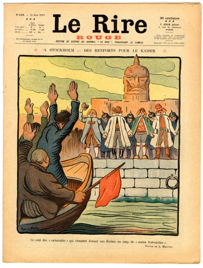 Copertina di "Le Rire rouge", Satirico a Colori da Lucien Metivet