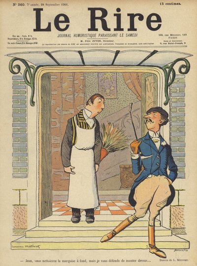 Illustrazione per Le Rire da Lucien Metivet