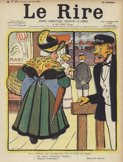 Illustrazione per Le Rire da Lucien Metivet