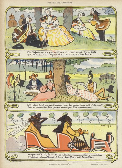 Illustrazione per Le Rire da Lucien Metivet