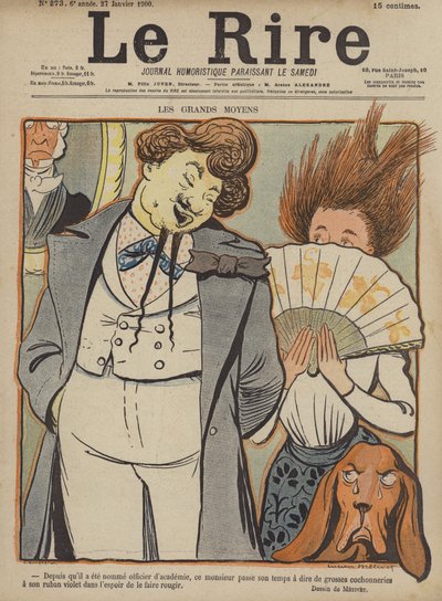 Illustrazione per Le Rire da Lucien Metivet