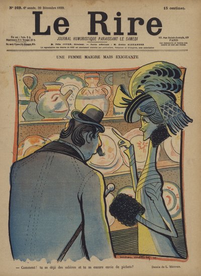 Illustrazione per Le Rire da Lucien Metivet