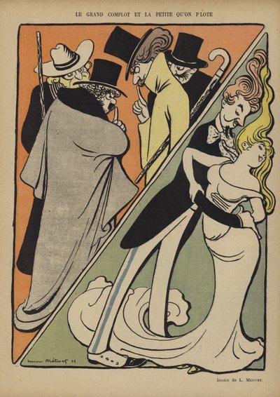 Illustrazione per Le Rire da Lucien Metivet