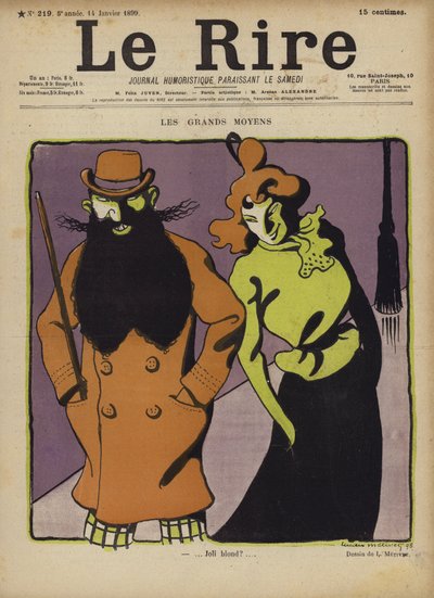 Illustrazione per Le Rire da Lucien Metivet