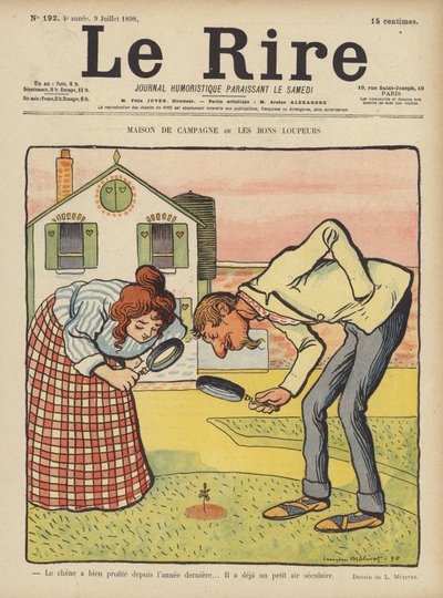Illustrazione per Le Rire da Lucien Metivet