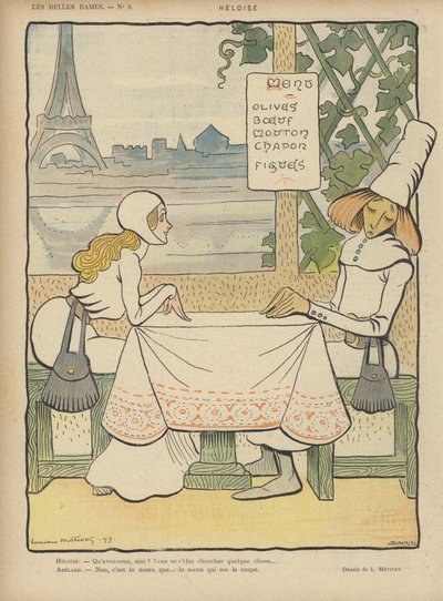Illustrazione per Le Rire da Lucien Metivet
