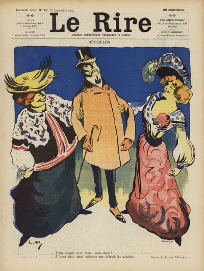 Illustrazione per Le Rire da Lucien Metivet