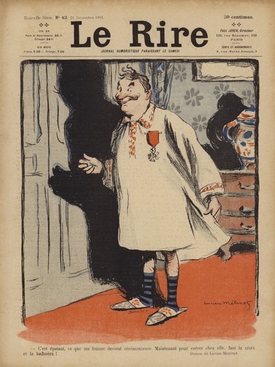 Illustrazione per Le Rire da Lucien Metivet