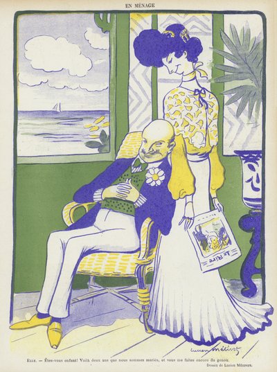 Illustrazione per Le Rire da Lucien Metivet