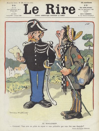 Illustrazione per Le Rire da Lucien Metivet