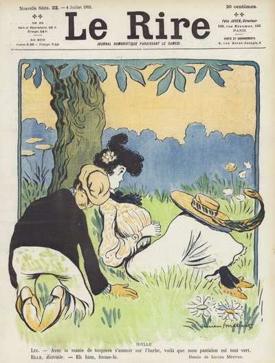 Illustrazione per Le Rire da Lucien Metivet