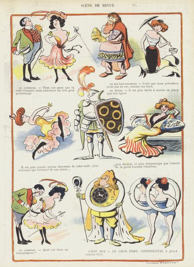 Illustrazione per Le Rire da Lucien Metivet