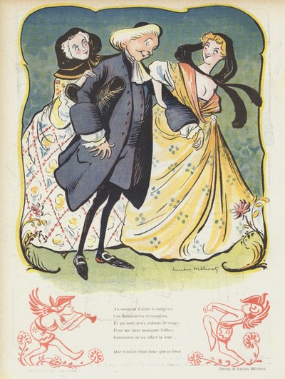 Illustrazione per Le Rire da Lucien Metivet