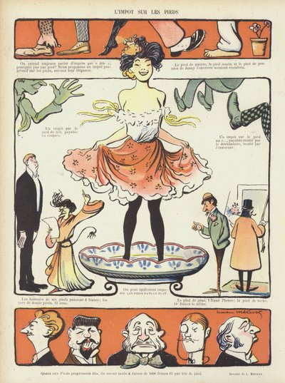 Illustrazione per Le Rire da Lucien Metivet