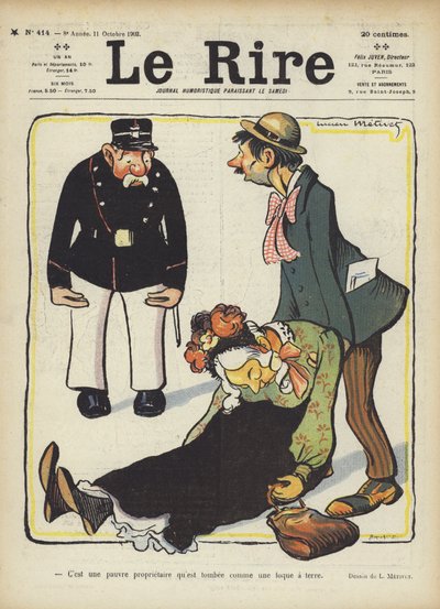 Illustrazione per Le Rire da Lucien Metivet