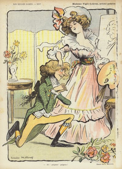Illustrazione per Le Rire da Lucien Metivet